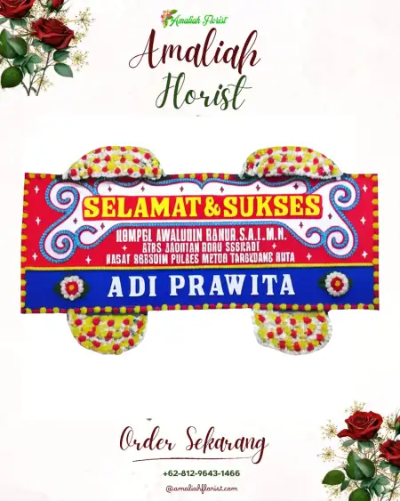 Papan Bunga Ucapan Selamat Suwaluh